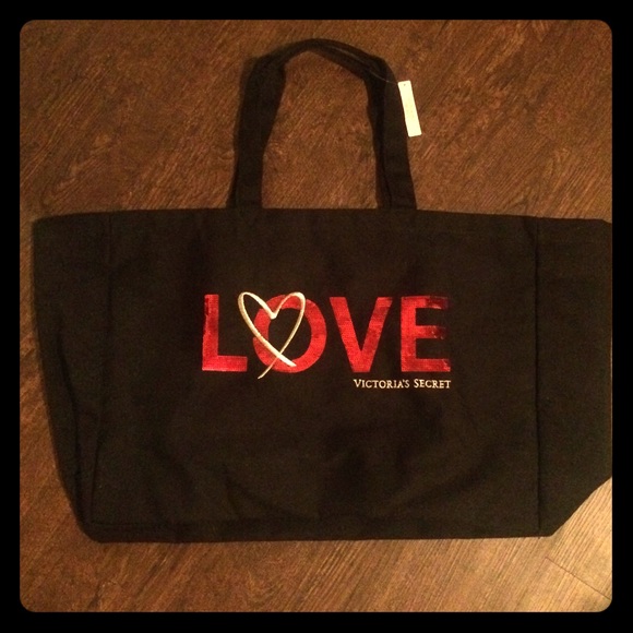 NWT huge VS tote ❤️ - Picture 1 of 8